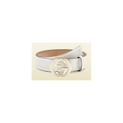 Ceinture blanche Gucci femmes Vendre En Ligne